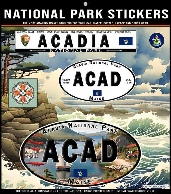 ACADIA National Park Stickers