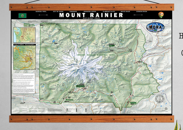 Mount Rainier National Park Map