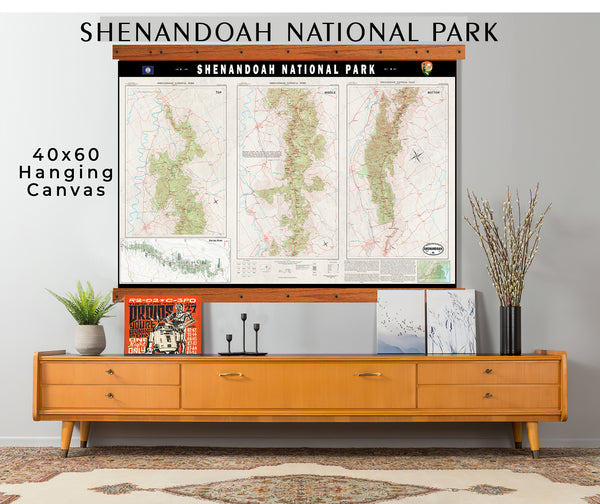 Shenandoah National Park Map